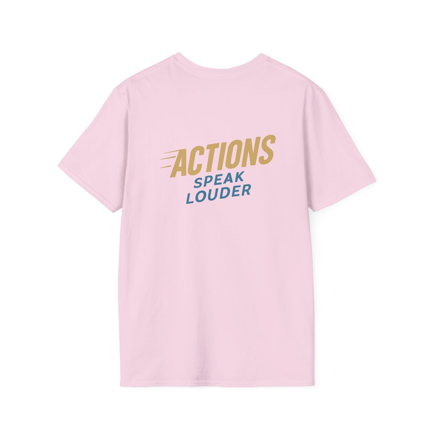 Actions Speak Louder - Legends Logo - Softstyle Tee