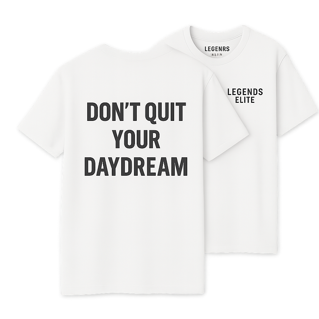 Don't Quit Your Daydream - Legends Logo - Softstyle Tee