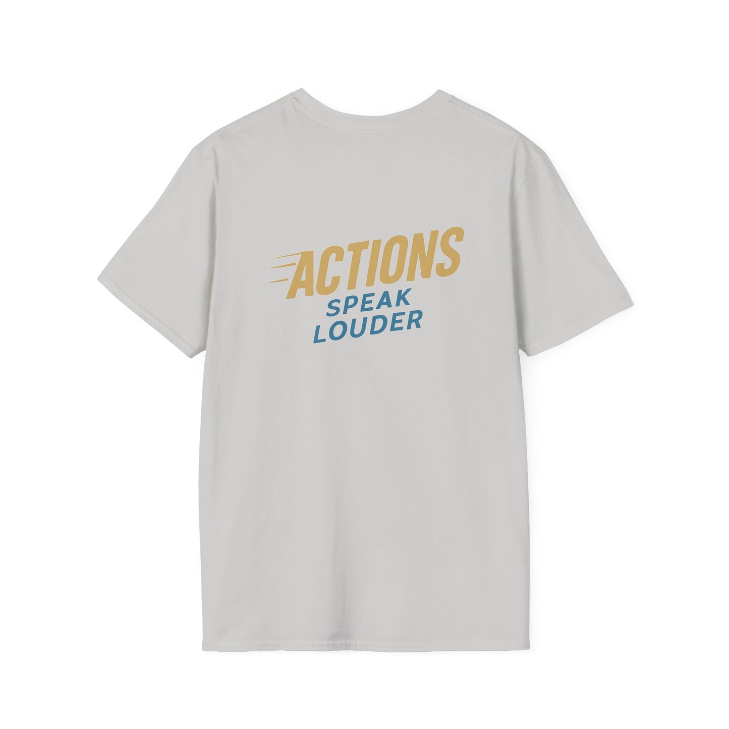Actions Speak Louder - Legends Logo - Softstyle Tee