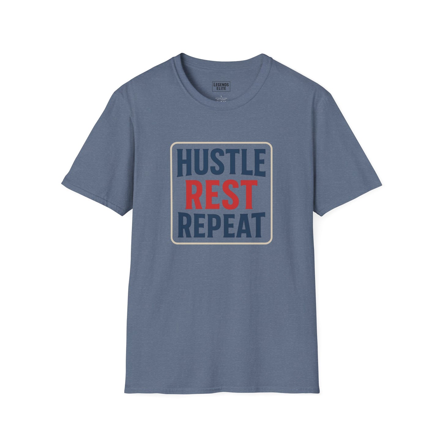 Hustle Rest Repeat - Softstyle Tee