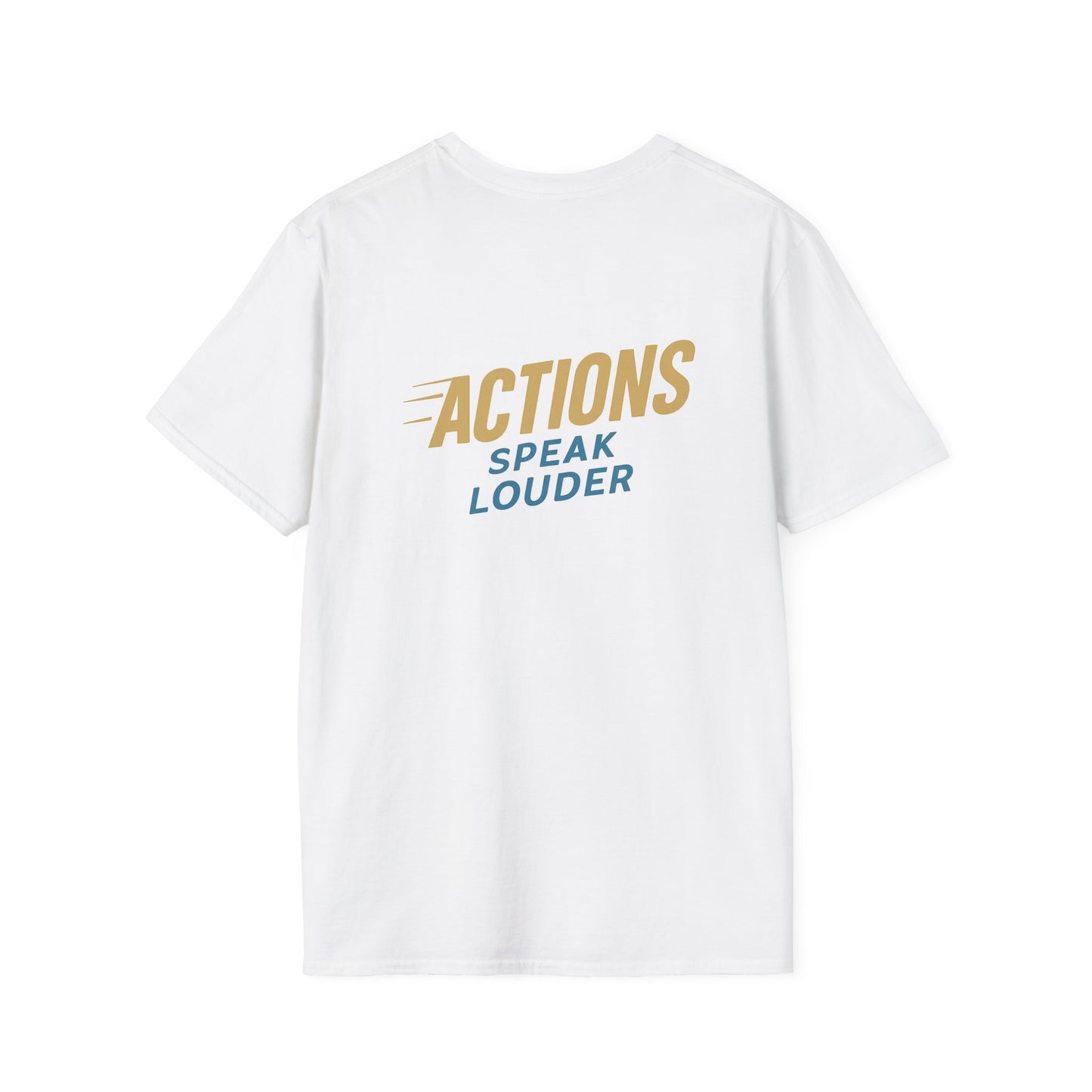 Actions Speak Louder - Legends Logo - Softstyle Tee