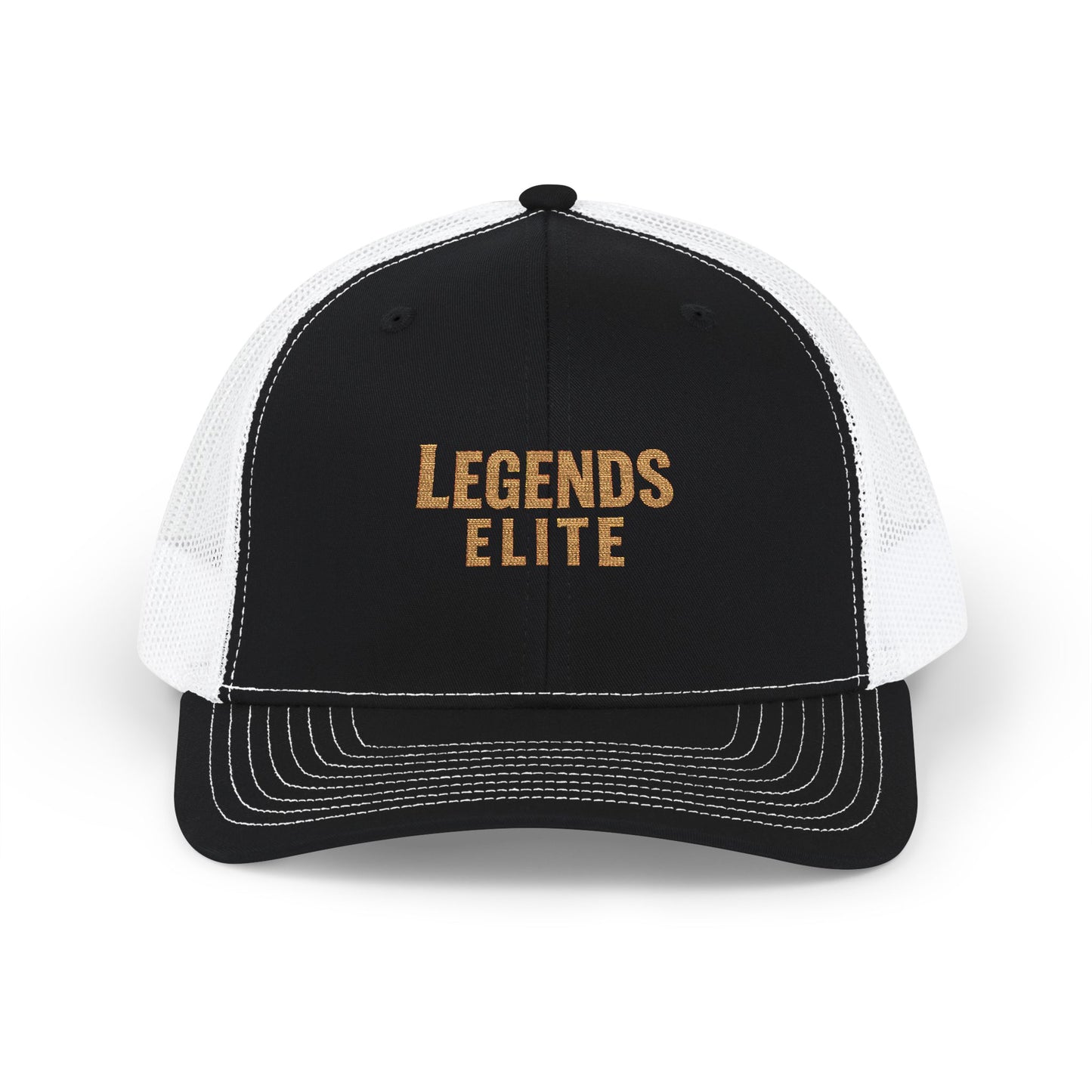 Legends Elite - Embroidered Snapback Trucker Cap