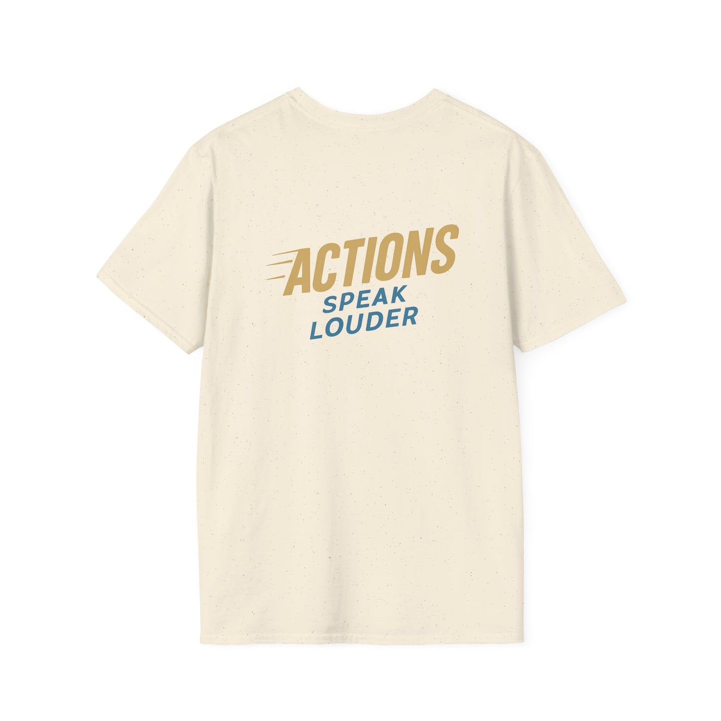 Actions Speak Louder - Legends Logo - Softstyle Tee