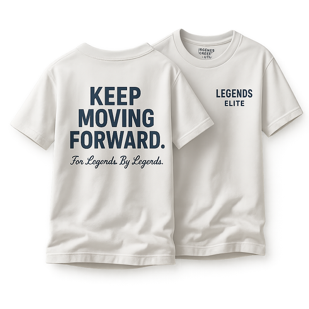 Keep Moving Forward - Softstyle Tee - Legends Elite Logo