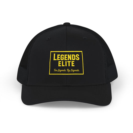 Legends Elite - Embroidered Snapback Trucker Cap