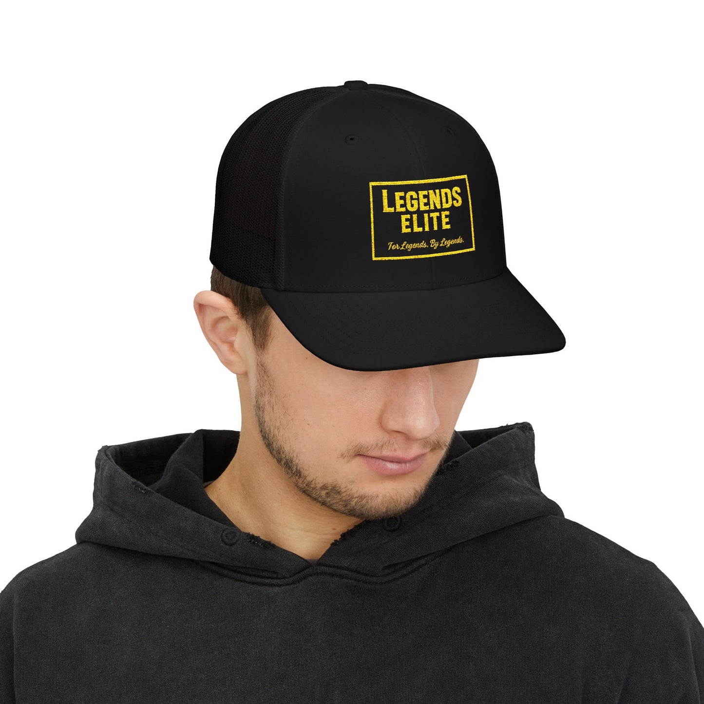 Legends Elite - Embroidered Snapback Trucker Cap