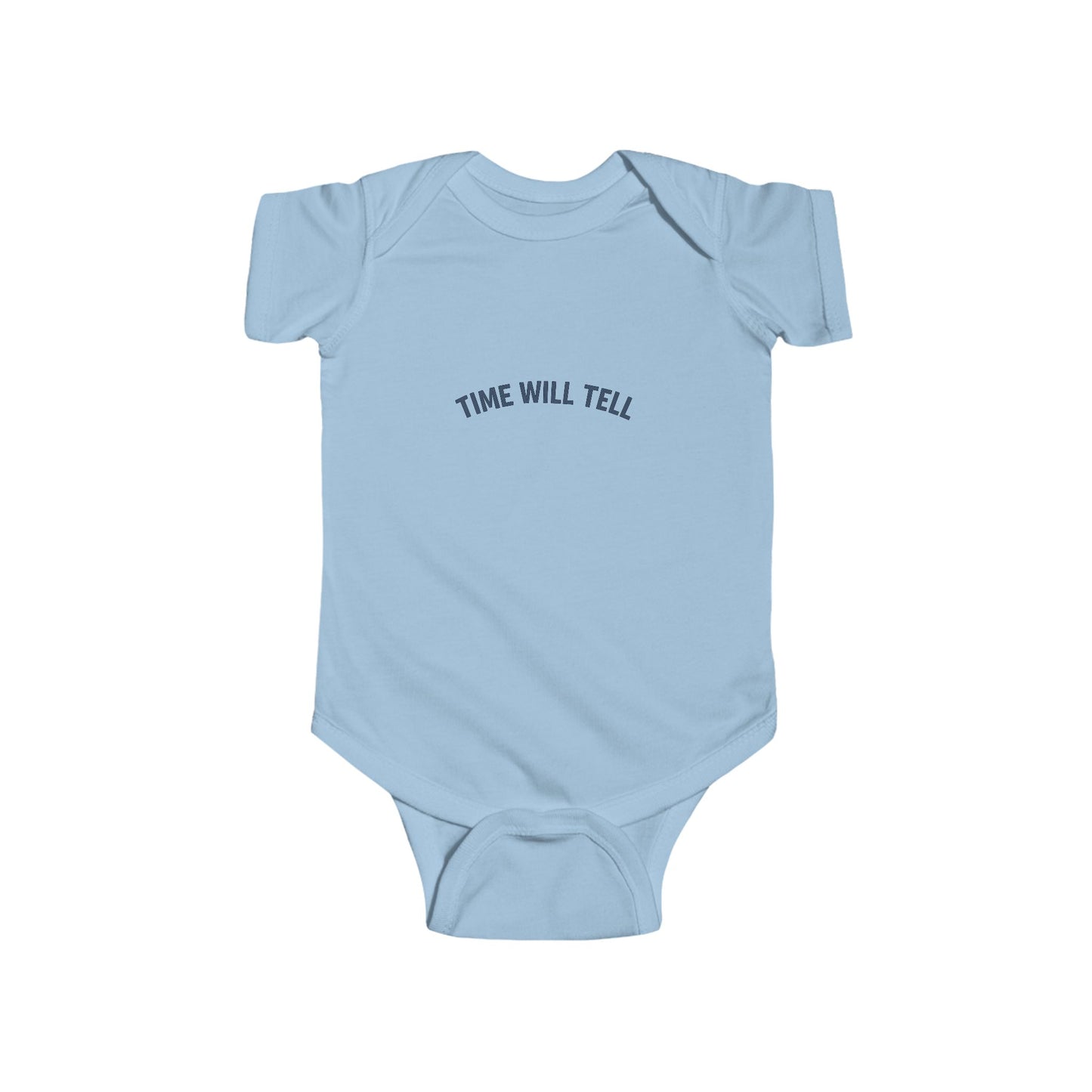 Time Will Tell - Infant Onesie - Blue Logo