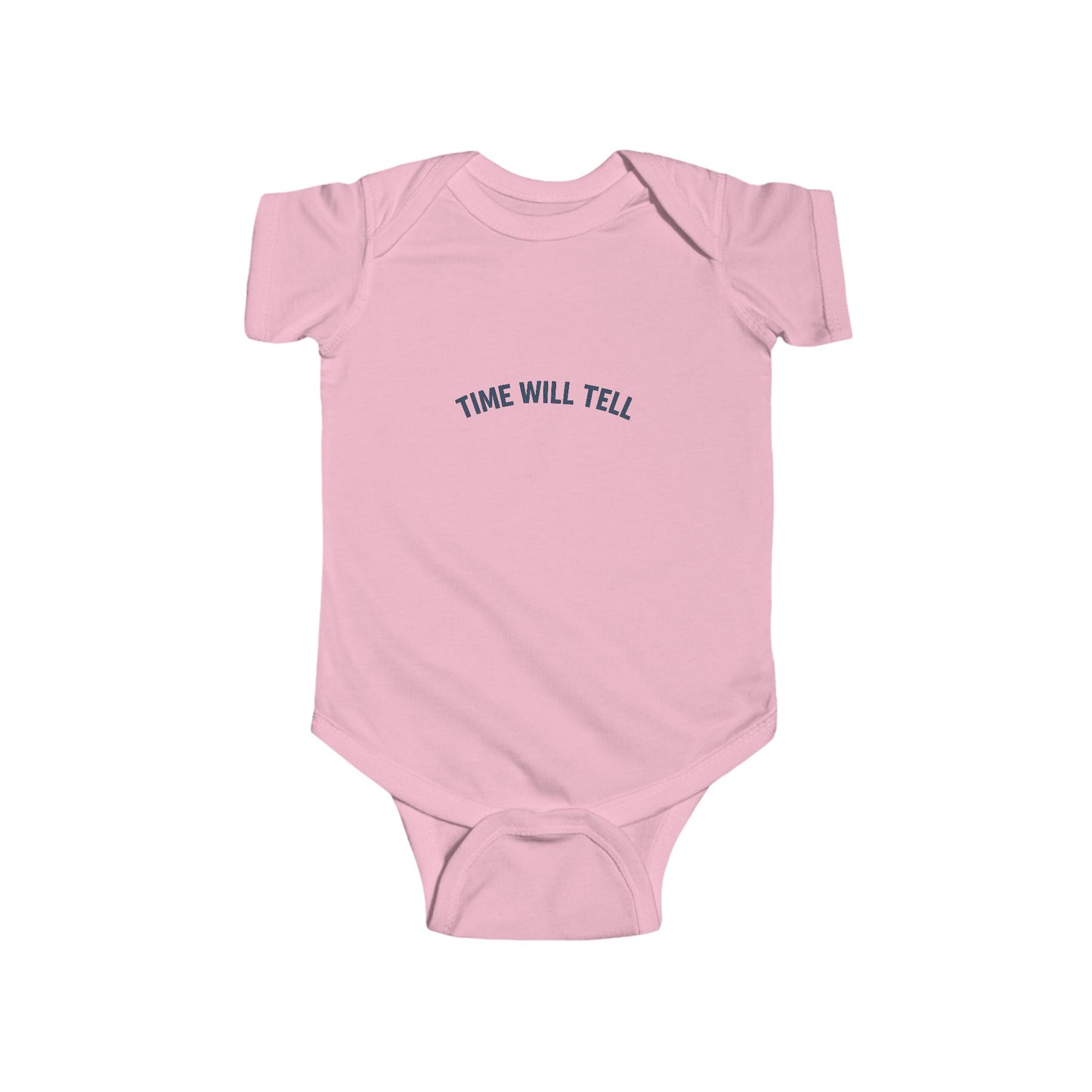 Time Will Tell - Infant Onesie - Blue Logo