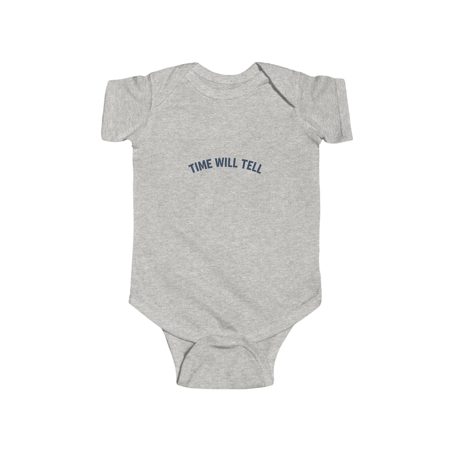 Time Will Tell - Infant Onesie - Blue Logo