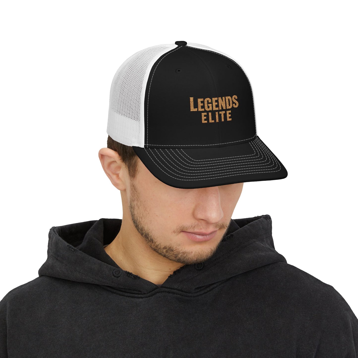 Legends Elite -  Embroidered Snapback Trucker Cap