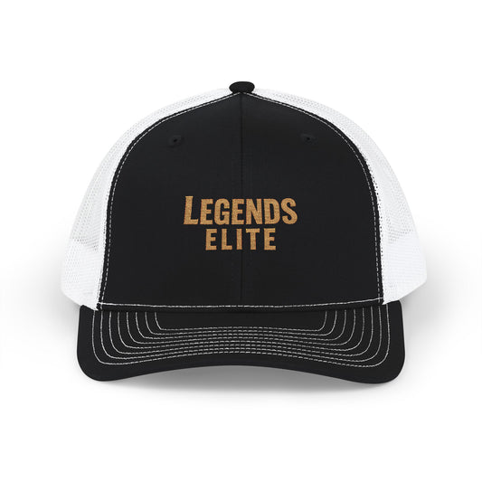 Legends Elite -  Embroidered Snapback Trucker Cap