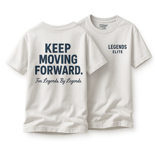 Keep Moving Forward - Softstyle Tee - Legends Elite Logo